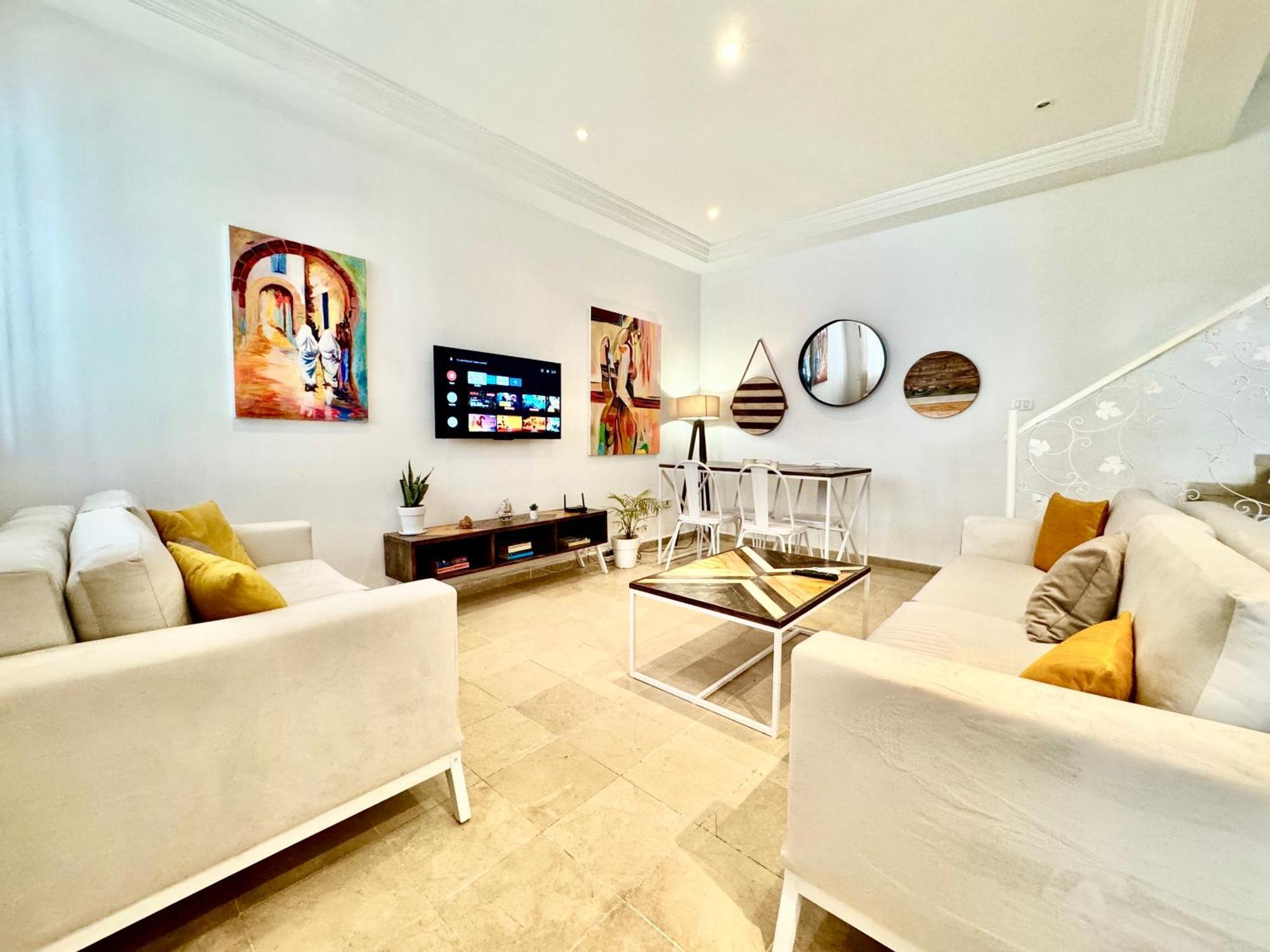 Cosy Triplex In La Marsa公寓 外观 照片